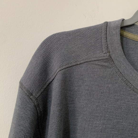 NWT Toad&Co Men's XL Gray Long Sleeve Shirt - Picture 4 of 10